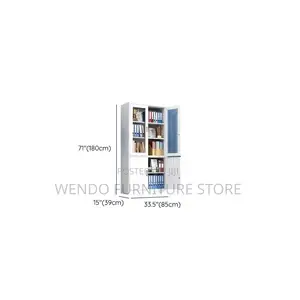 Office Cabinets Contemporary Steel Two Door Filing Display Cabinet