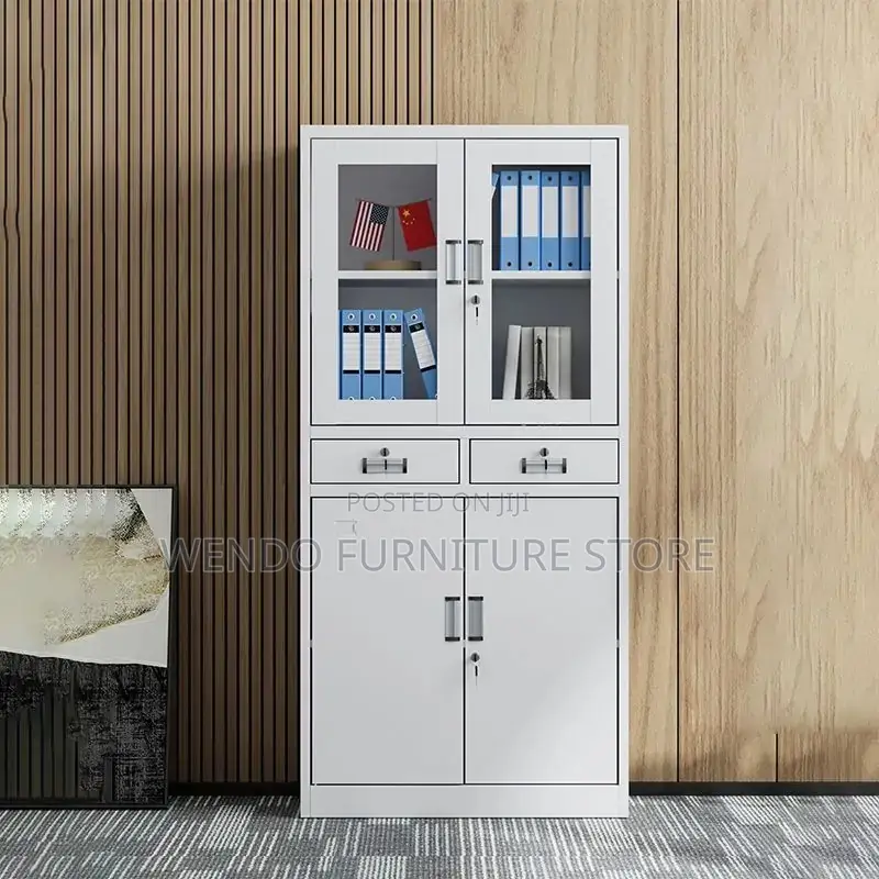 Office Cabinets Contemporary Steel Two Door Filing Display Cabinet