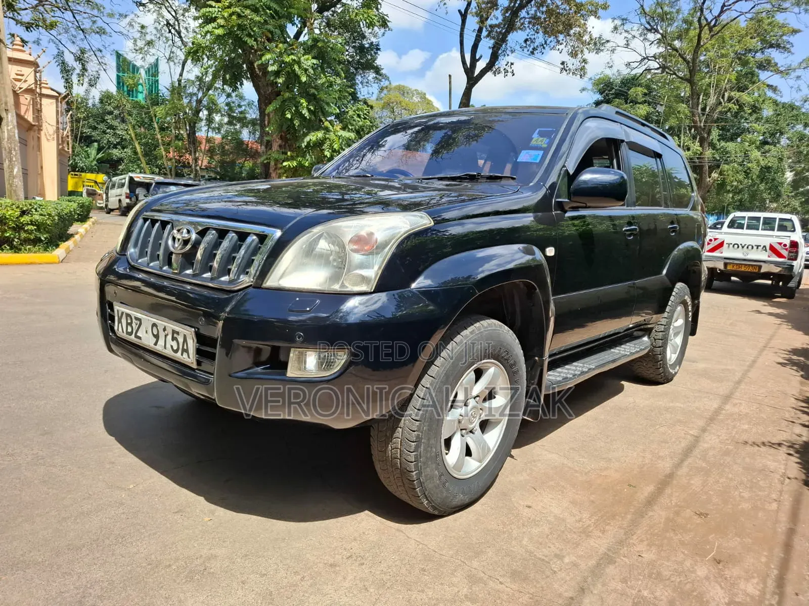 Toyota Land Cruiser Prado 2007 Black