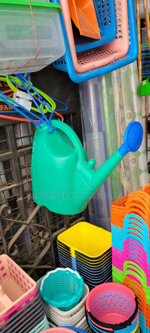 Green Flower Bed Watering Can - thumbnail 2