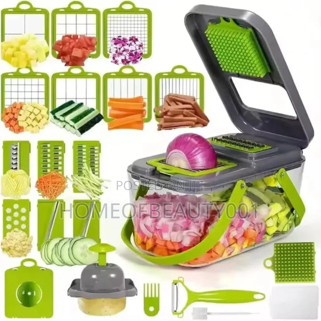 22pcs Multifunctional Vegetable Cutter Vegetable Slicer