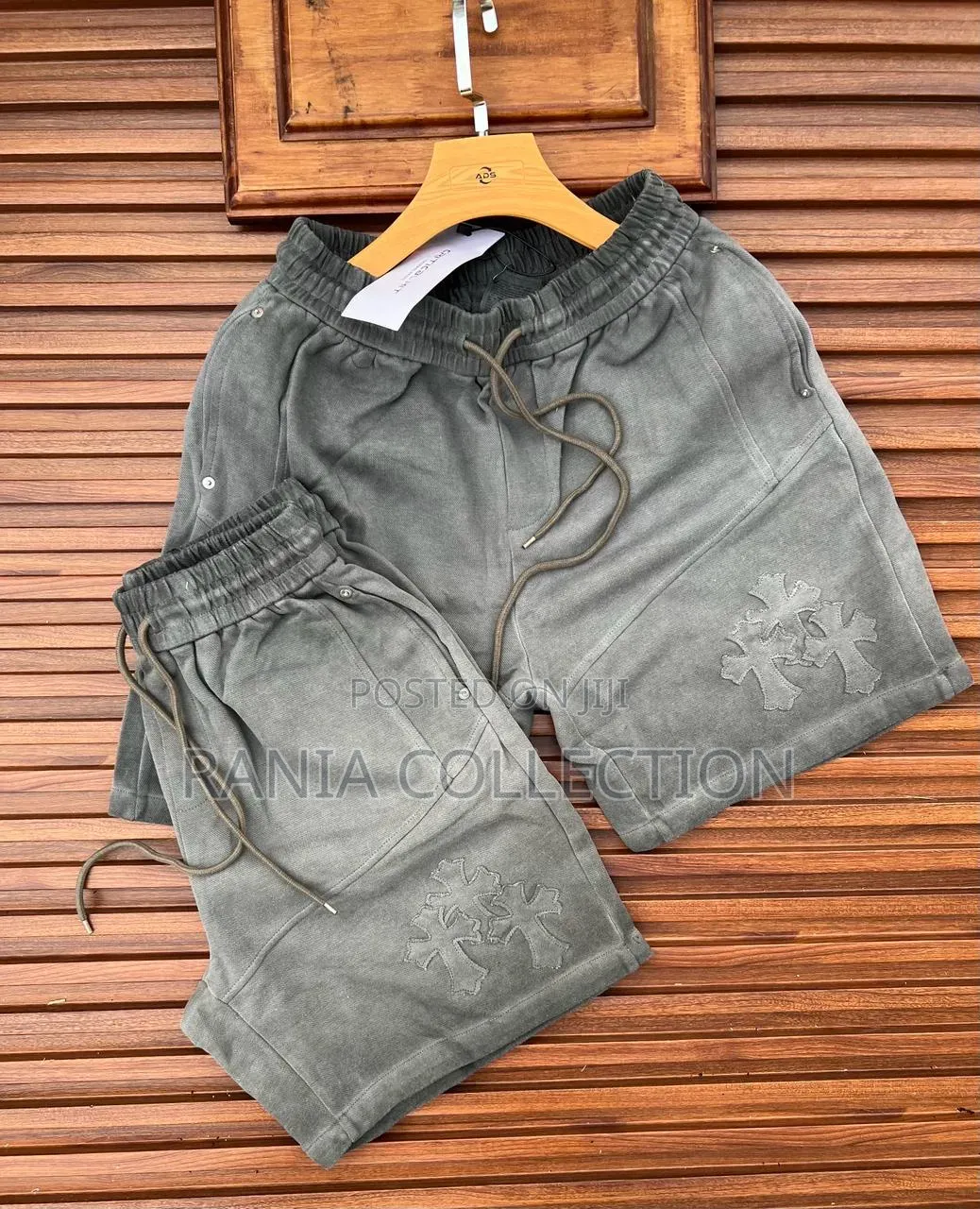 Quality Gray Chrome Hearts Sweatshorts