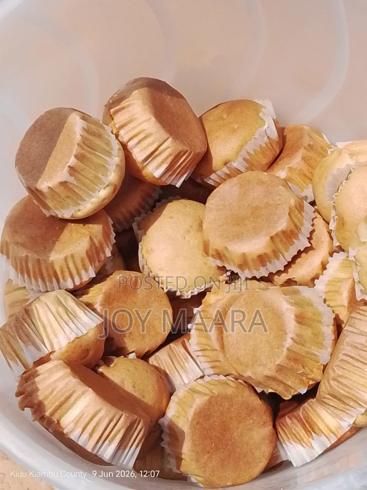 Fresh Homemade Vanilla Muffins Soft, Sweet and Delicious