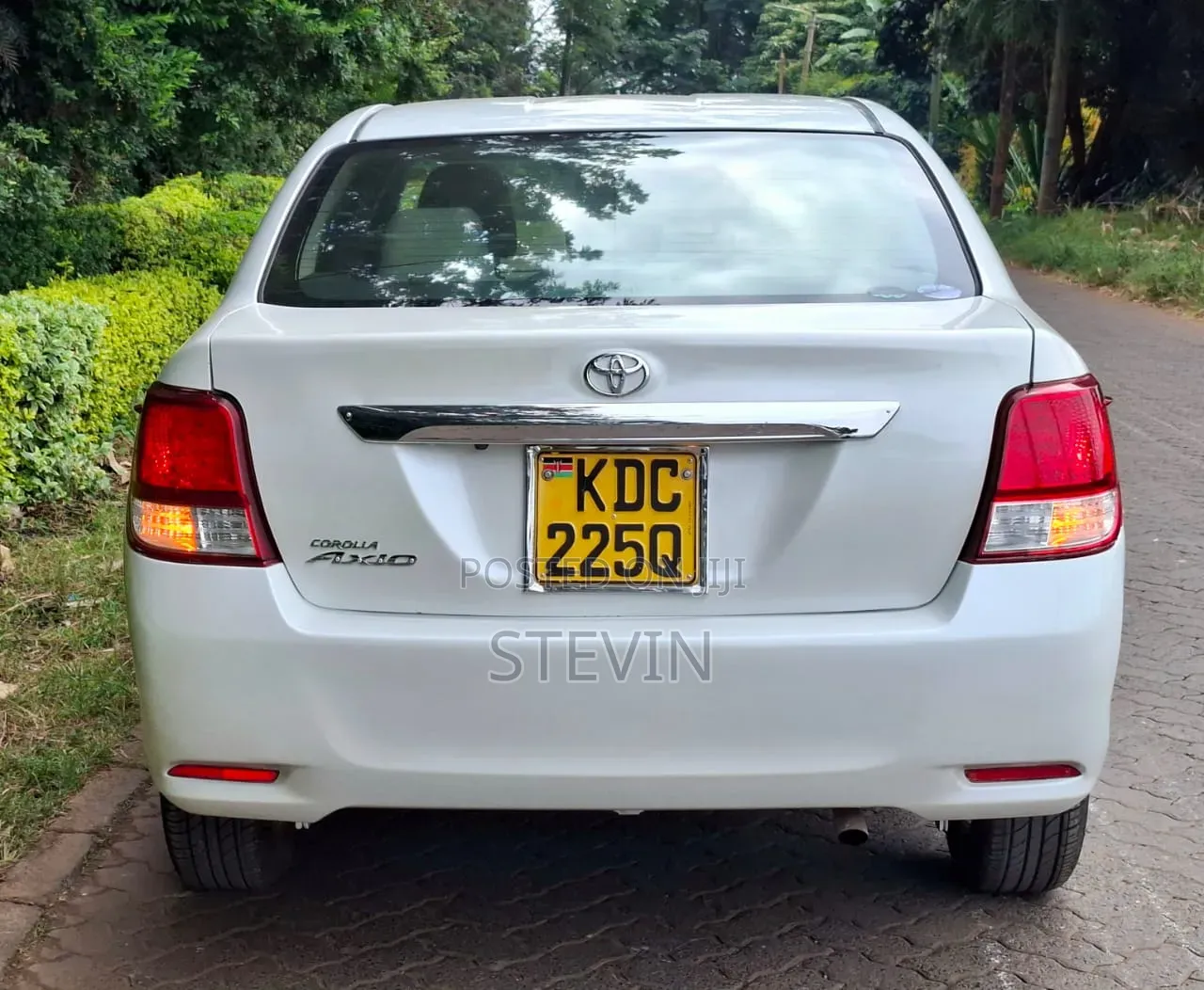 Toyota Axio 2014 White