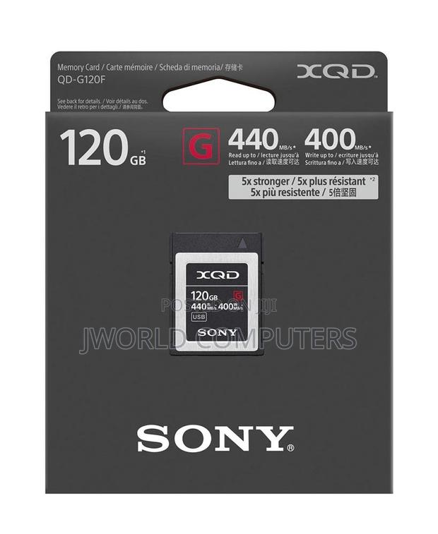 Sony 120gb 440-400mb/S XQD Card