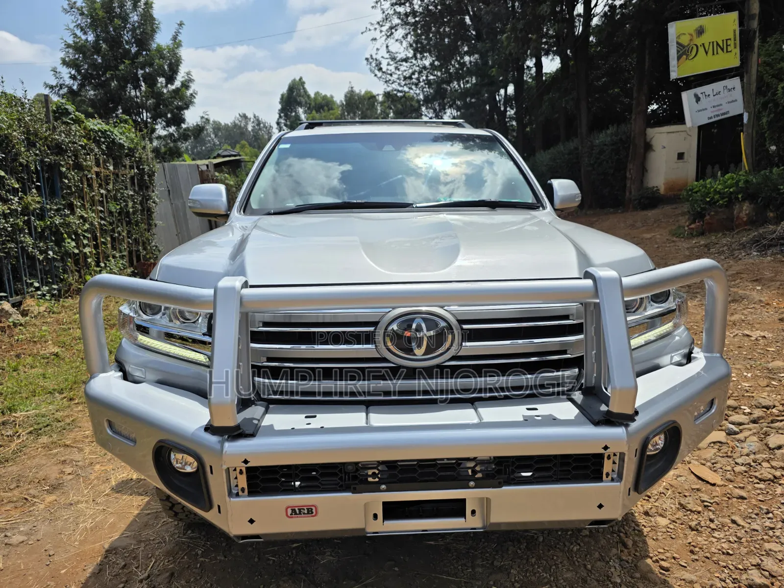 Toyota Land Cruiser 2019 Silver