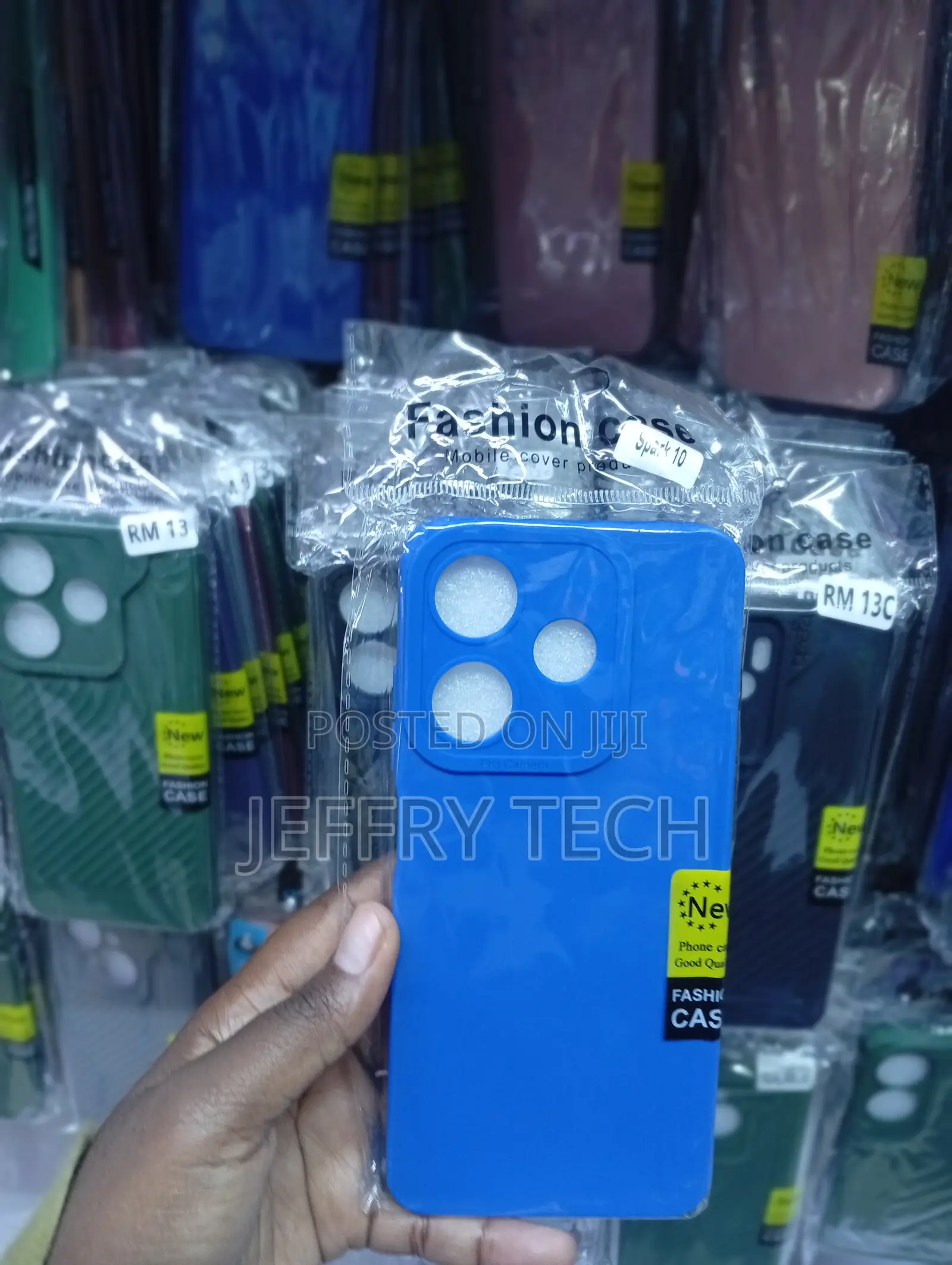 Tecno Spark 10 Silky Feel and Secure Grip Case