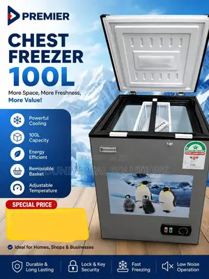100 Litres Chest Freezer Premier