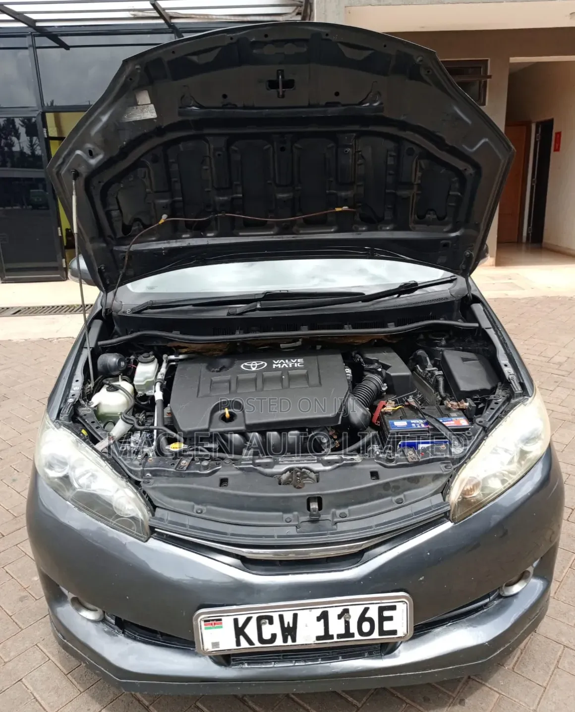 Toyota Wish 2012 Gray