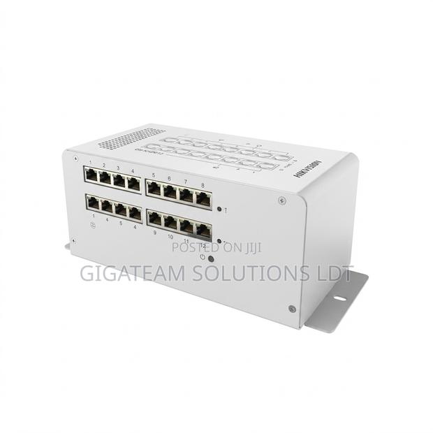 Hikvision Ds-kad612 Video/Audio Distributor, 12xpoe