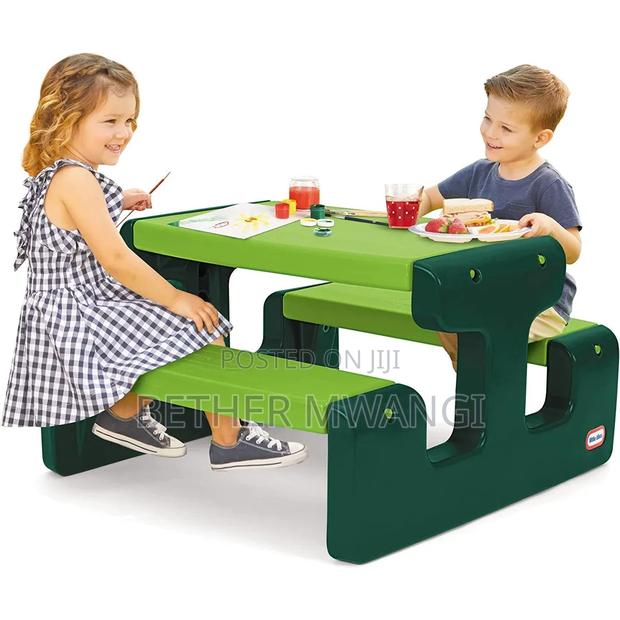 Go Green Large Picnic Table - thumbnail 2