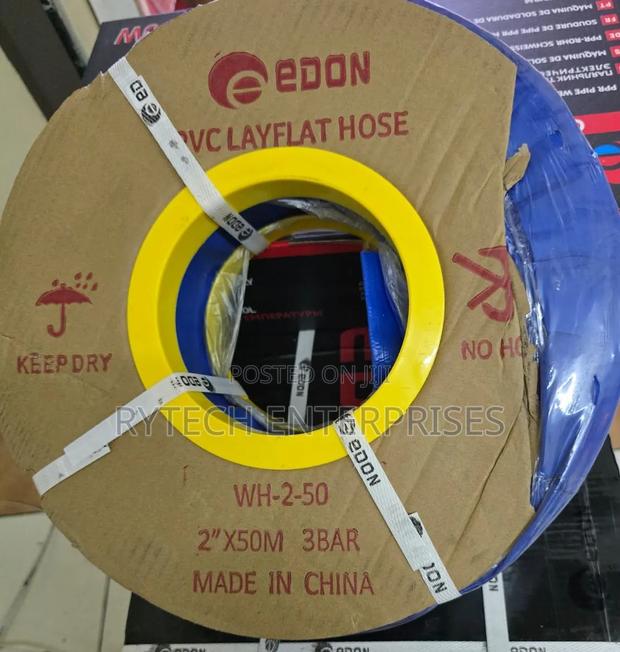 Edon 2" by 50m PVC Hose Pipe