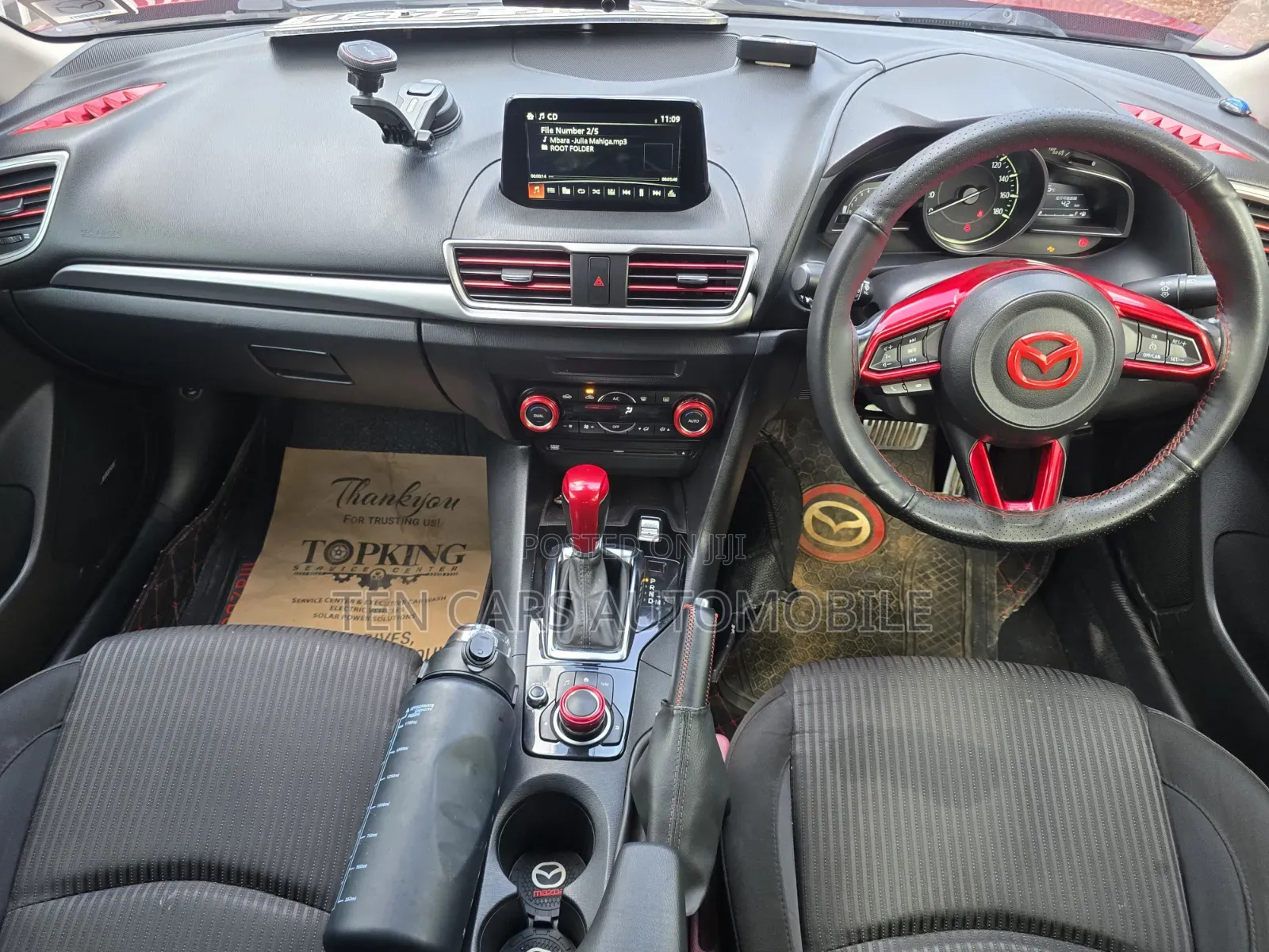 Mazda Axela 2017 Red