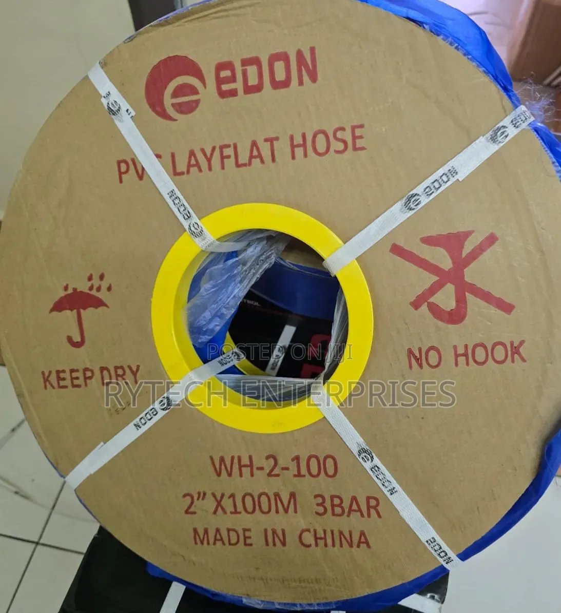 Edon 2" by 100m PVC Hose Pipe