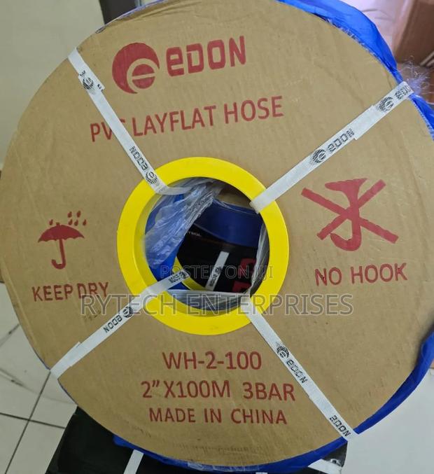 Edon 2" by 100m PVC Hose Pipe