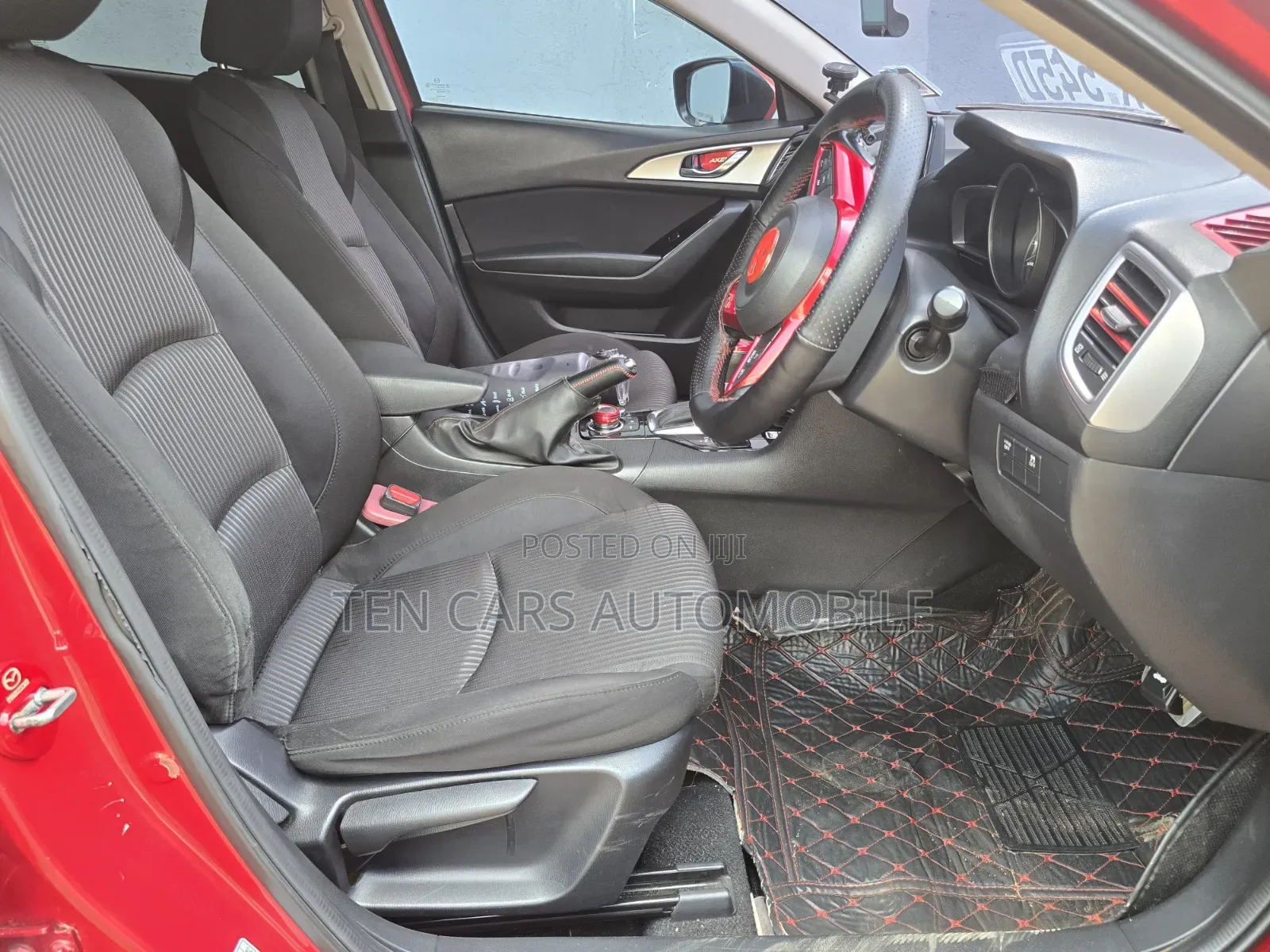 Mazda Axela 2017 Red