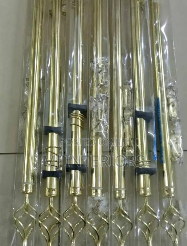 Remium Imported Rods for Curtains Sheers