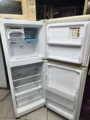 White 2 Door Affordable Fridge