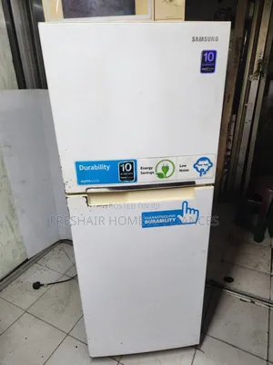 White 2 Door Affordable Fridge