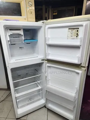 White 2 Door Affordable Fridge