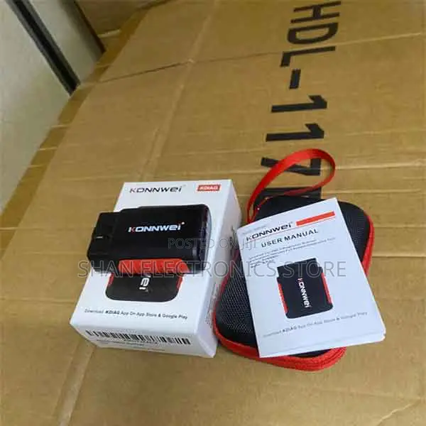 Real-Time Diagnostics Bluetooth Konnwei – Phone App Vehicle Scanne