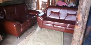 Brown Leather Seat
