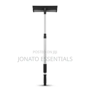 Extendable Window Cleaner Squeegee With Long Handle Scrubber