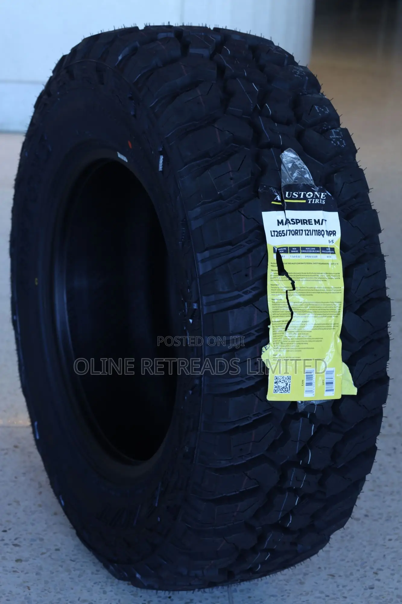Lt265/70r17 Austone Maspire M/T 10pr