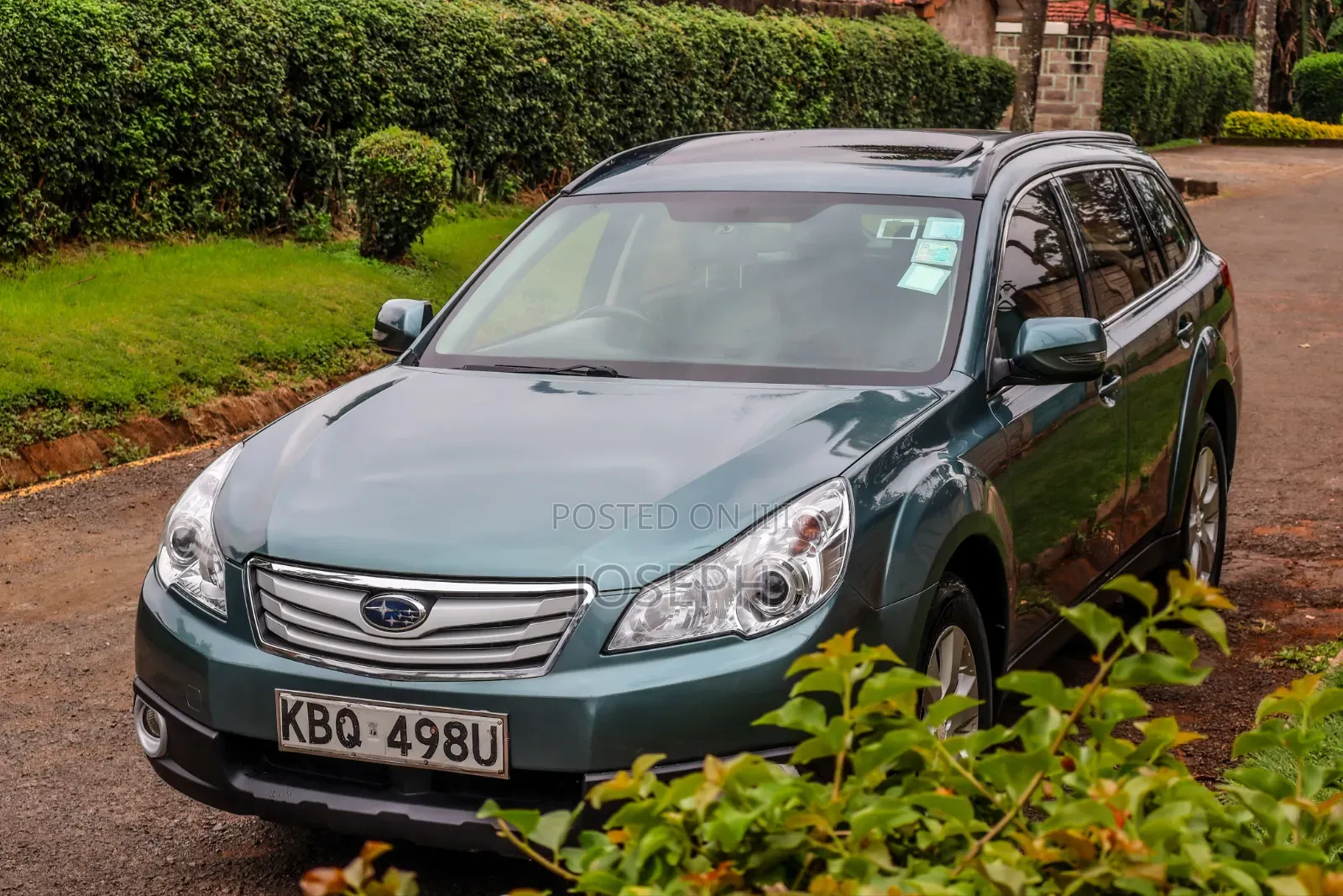 Subaru Outback 2011 Green