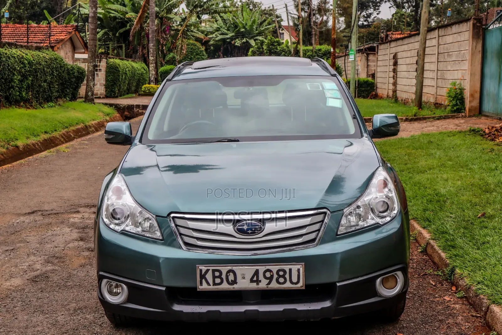 Subaru Outback 2011 Green