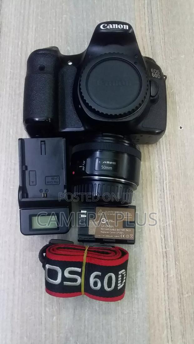Canon DSLR Camera With 50mm Prime Lens
