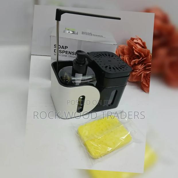 Hand Wash Dispenser With a Sponge
