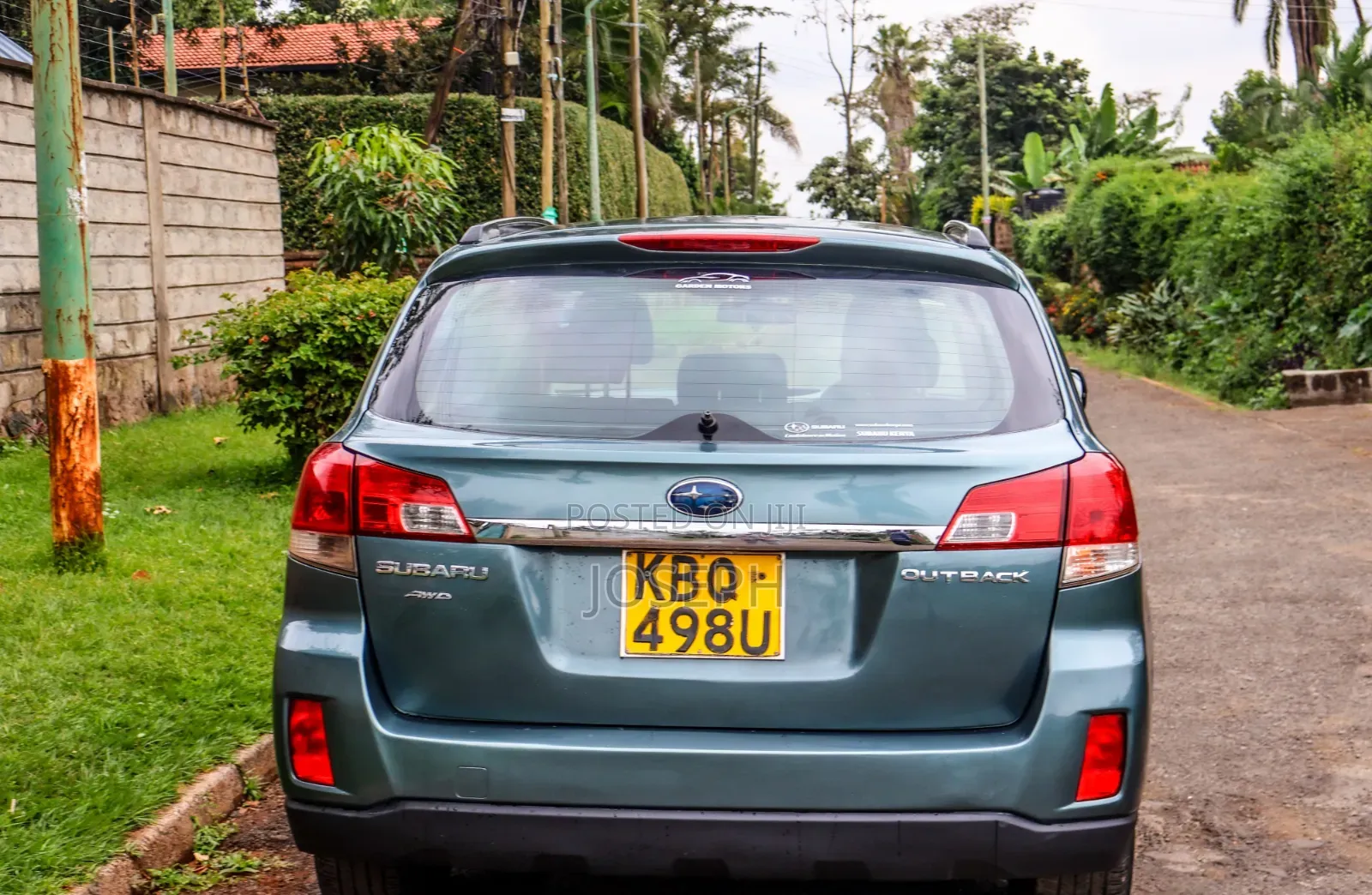 Subaru Outback 2011 Green