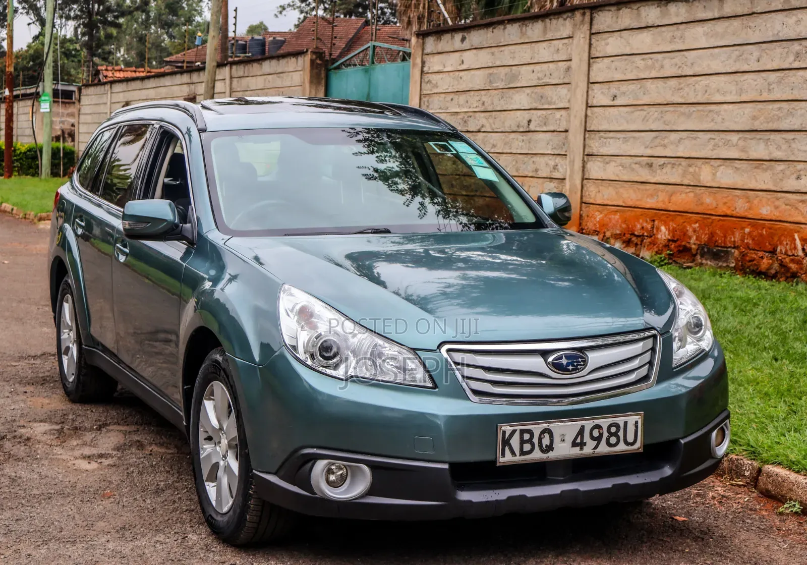 Subaru Outback 2011 Green