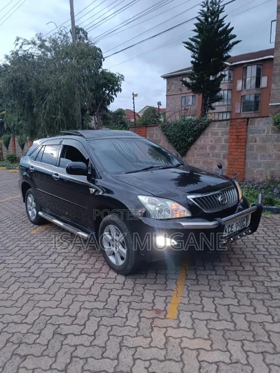Toyota Harrier 2008 Black