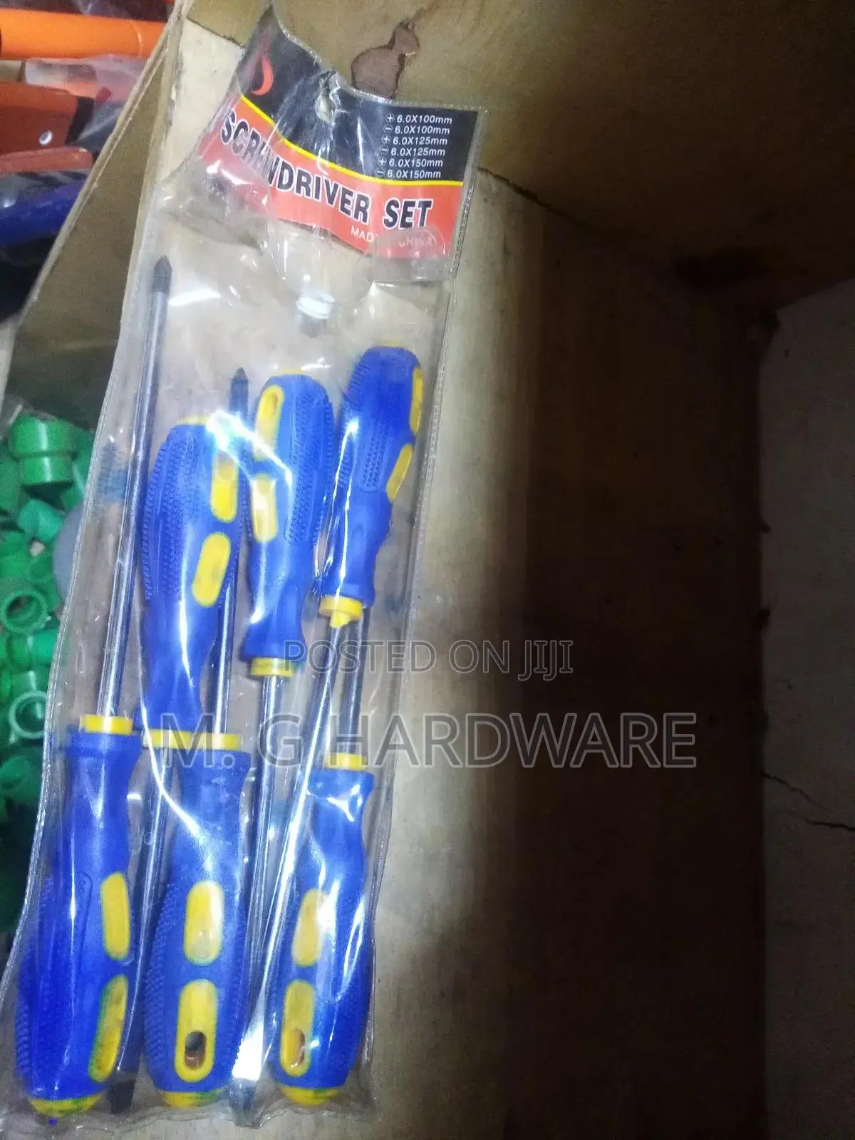 Rubber Screwdriver Set