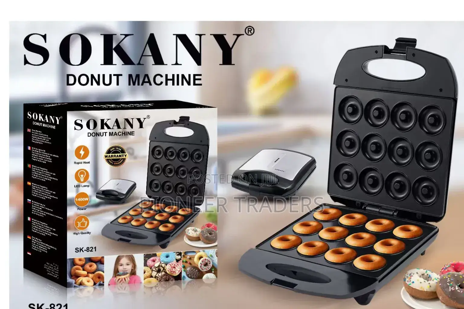 Sokany Donut Maker
