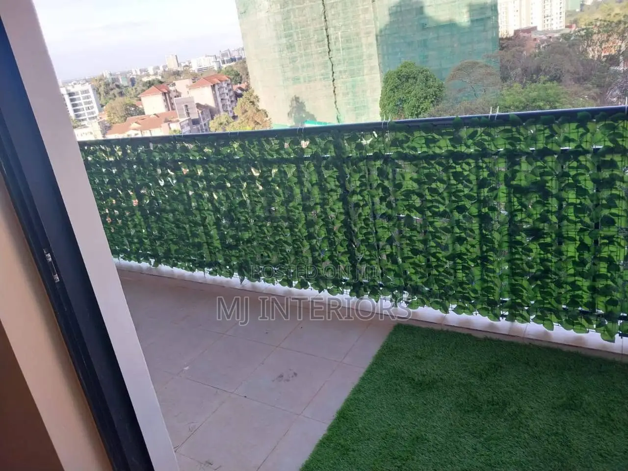 Artificial Hedge Fence Roll Dark Green Dense Outdoor Screen Cover