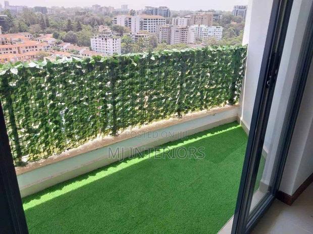 Dark Green Artificial Green Wall Fence Roll Home Privacy Solution