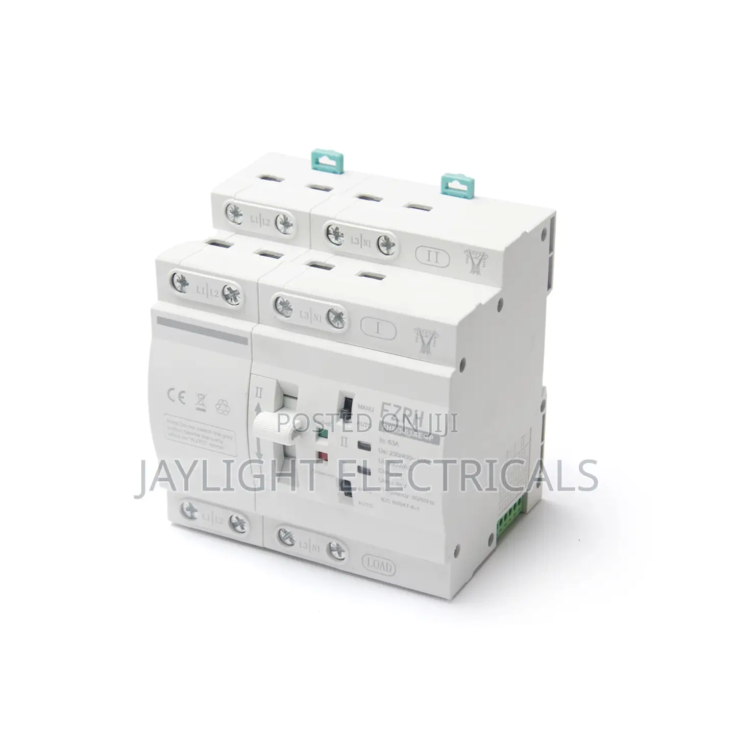 Changeover Switch 2poles Ac 220v 50/60hz 63a
