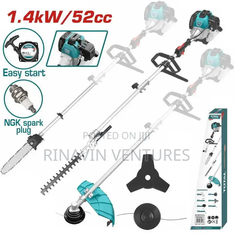 Total Tmt55211 Multi-Tools 52cc 1.4kw(2.2hp)