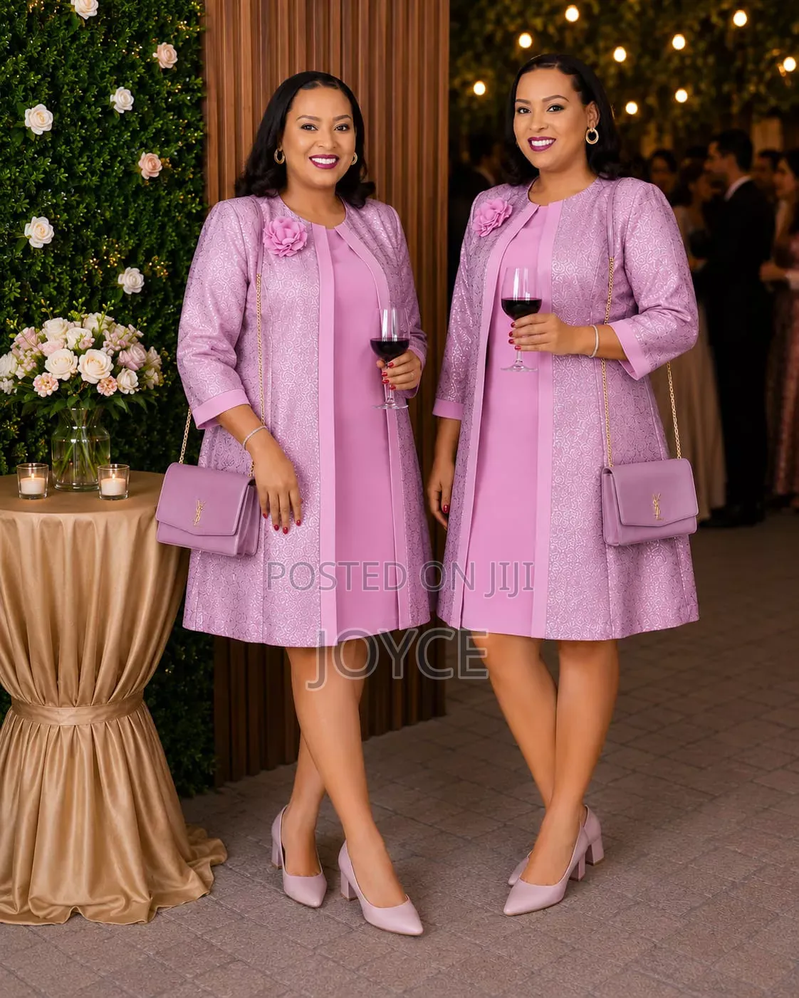 2 Pc Set Dress and Coat