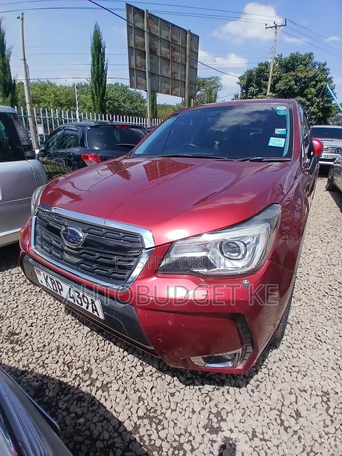 Subaru Forester 2.0XT Premium AWD 2017 Red