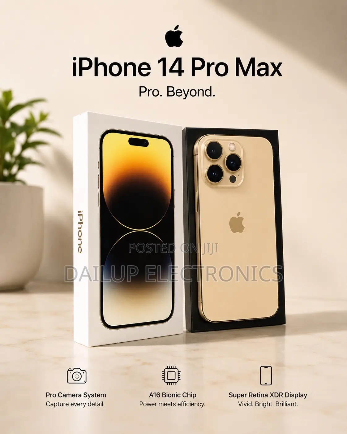 New Apple iPhone 14 Pro Max 256 GB Purple