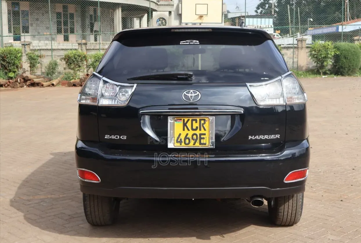 Toyota Harrier 2011 Black