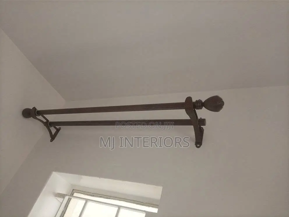 Affordable Jua Kali Window Rods With Custom Design Options