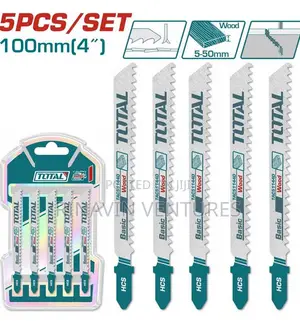 Total Tac51144d Jig Saw Blade for Wood 5pcs