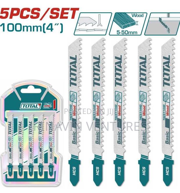 Total Tac51144d Jig Saw Blade for Wood 5pcs