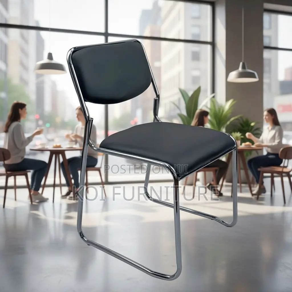 Office Chairs; Catalina Armless Visitors Leater Reception Office Chair