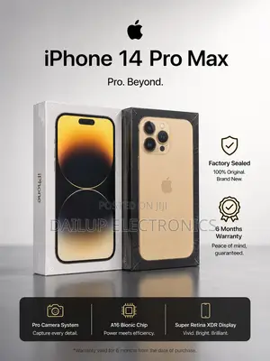 New Apple iPhone 14 Pro Max 256 GB Purple